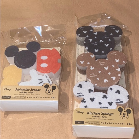 Disney Other - Disney Sponges NWT Japan